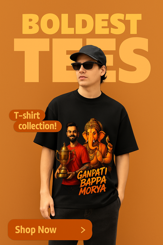 Virat Kohli With Ganesh ji