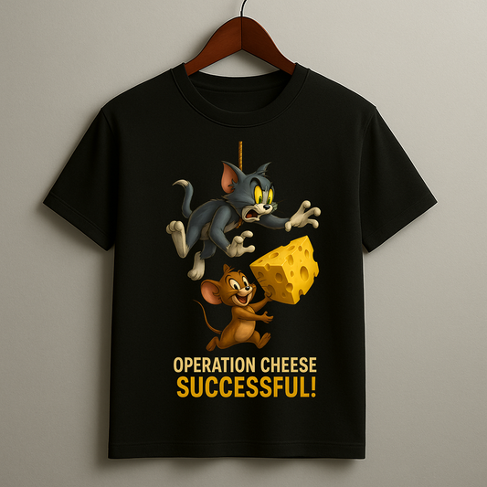 Operation Cheese” Tom & Jerry Graphic Tee